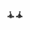 Carisma Front Steering Knuckles Spare Parts Set, Black CIS15410